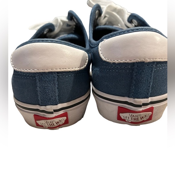 Vans Chima Ferguson Ultracush Blue Suede Shoes - Picture 4 of 10